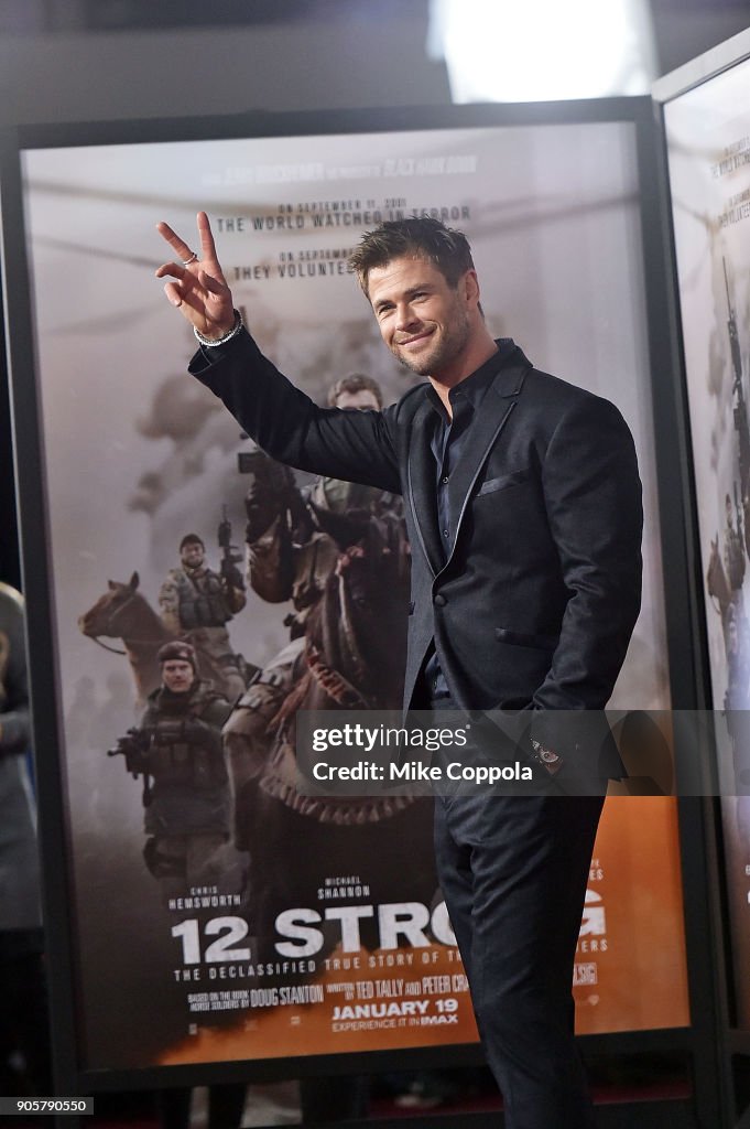 "12 Strong" World Premiere