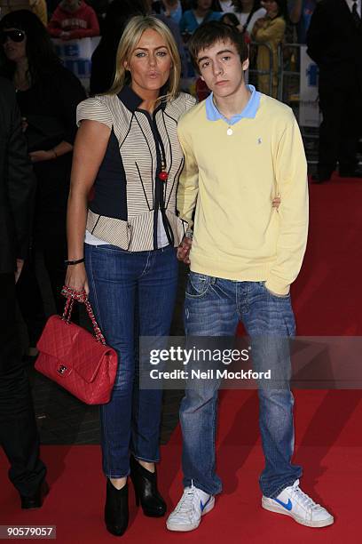 Patsy Kensit and James Kerr attends the UK Premiere of 'The Firm' at Vue West End on September 10, 2009 in London, England.