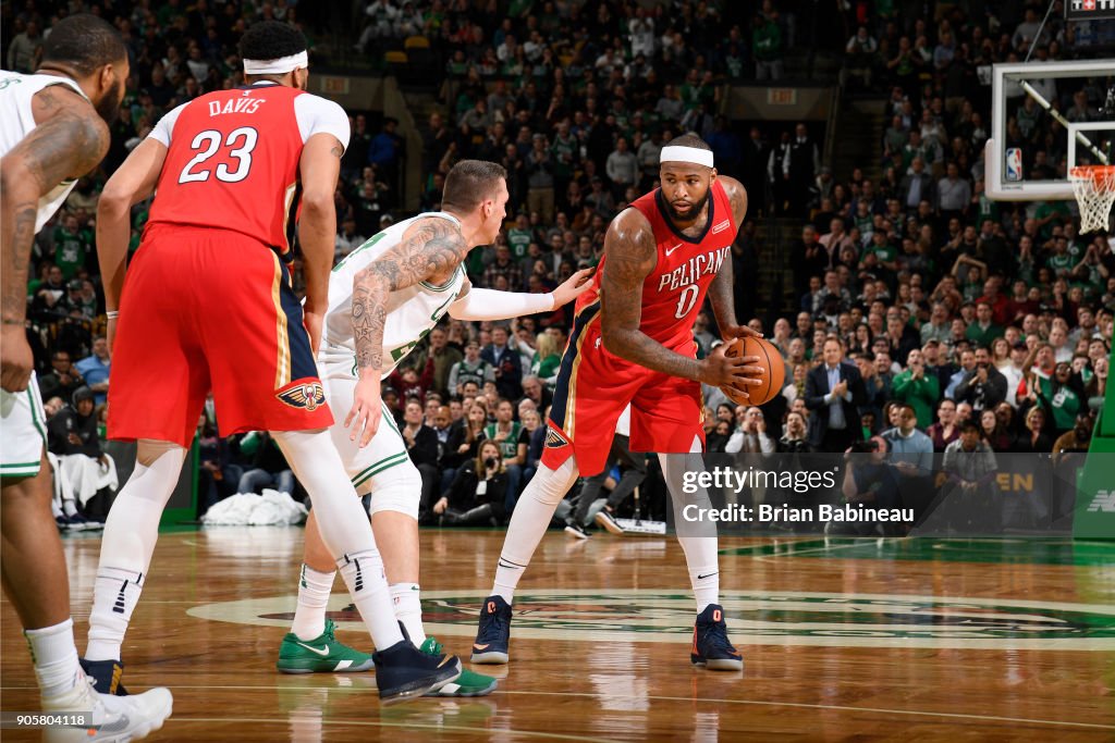 New Orleans Pelicans v Boston Celtics