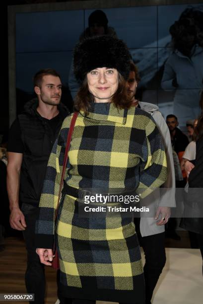 Inka Friedrichs during the Nobis Cocktail at Premium Berlin on January 16, 2018 in Berlin, Germany.