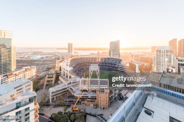 petco park - petco park san diego stock pictures, royalty-free photos & images