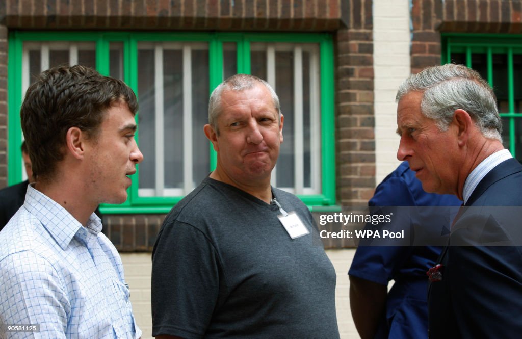 Prince Of Wales Visits Belmarch Prison