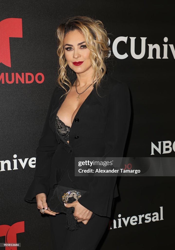 Telemundo And NBC Universal Latin America NATPE Red Carpet Event