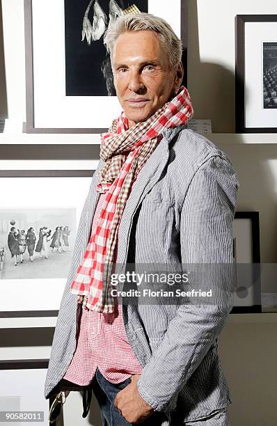 Designer Wolfgang Joop attends his vernissage at Lumas on September 10, 2009 in Berlin, Germany.