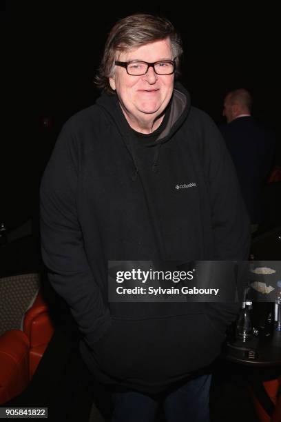 Michael Moore attends New York Premiere of TNT's "The Alienist" on January 16, 2018 in New York City.