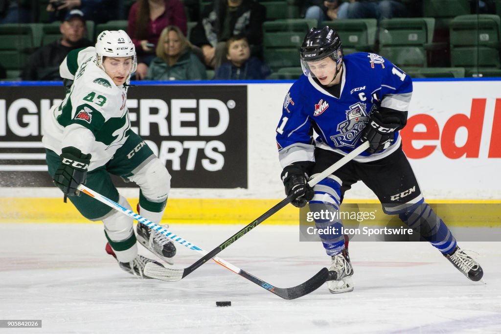 WHL: JAN 07 Victoria Royals at Everett Silvertips