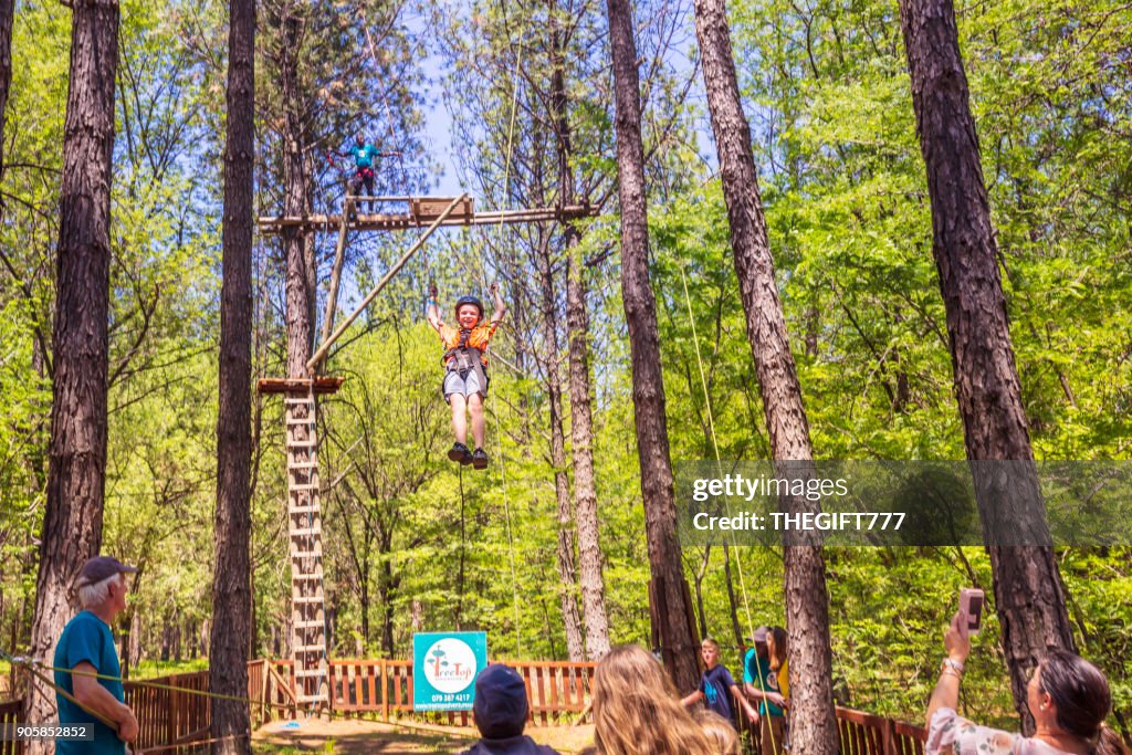 Treetop adventures at Riversands farm Village Fourways