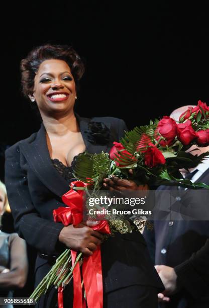 Grammy Winner Kandi Burruss of "The Real Housewives of Atlanta" makes her broadway debut as "Mama Morton" in the hit musical "Chicago" on Broadway at...