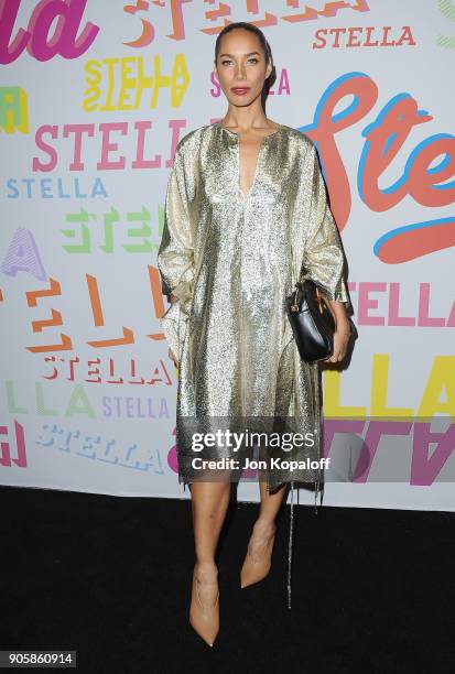 Leona Lewis attends Stella McCartney's Autumn 2018 Collection Launch on January 16, 2018 in Los Angeles, California.
