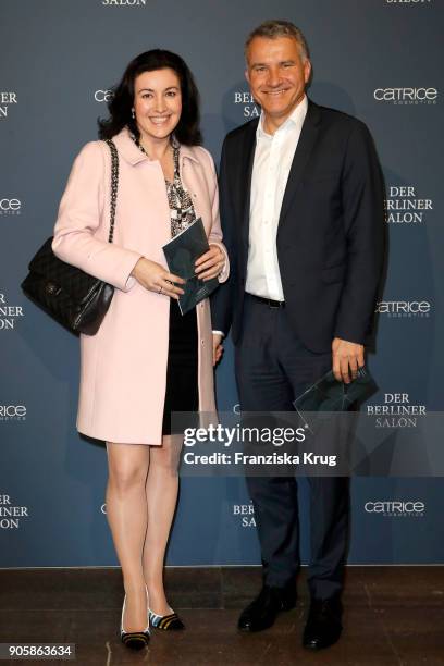 Dr. Daniel Terberger the Group Presentation during 'Der Berliner Salon' AW 18/19 at Kronprinzenpalais on January 16, 2018 in Berlin, Germany.