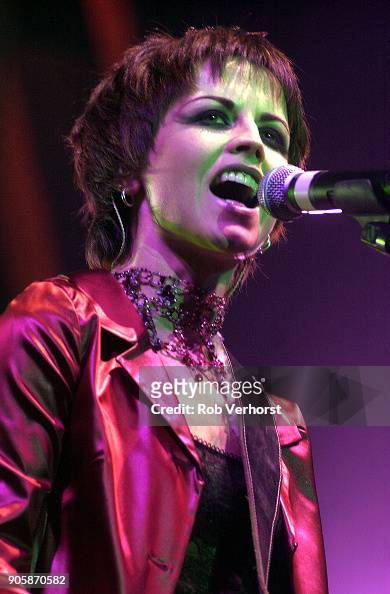 Dolores O'Riordan of The Cranberries performs on stage at Heineken ...