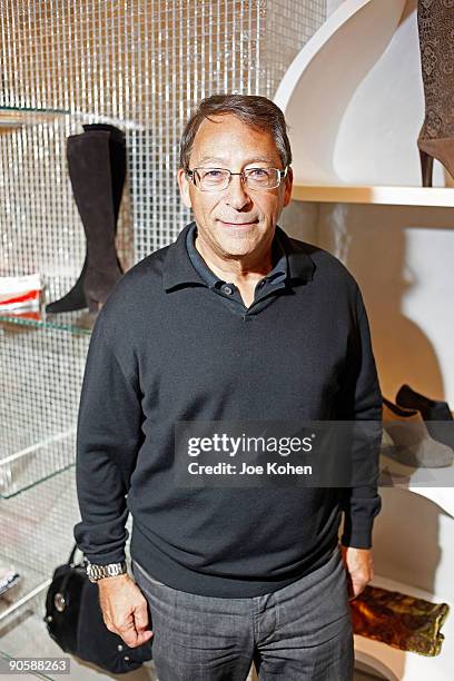 Designer Stuart Weitzman attends the Stuart Weitzman celebration of Fashion's Night Out at Stuart Weitzman Boutique on September 10, 2009 in New York...