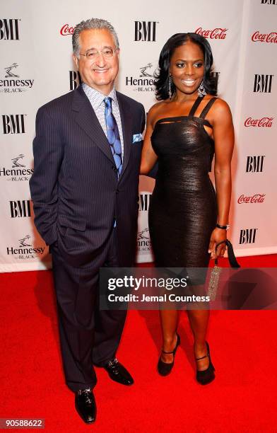 President and CEO of BMI Del Bryant and Catherine Brewton, Vice President, Writer/Publisher Relations of Atlanta attend the BMI Urban Awards at Jazz...