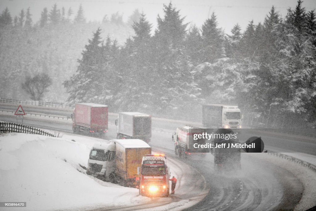 Storm Fionn Brings Chaos To The UK