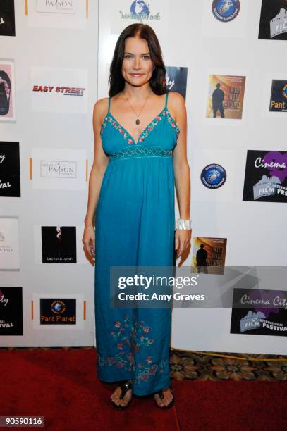 Actress Kym Jackson at the 3rd Annual Cinema City International Film Festival -Day 1 at Hyatt Regency Century Plaza on September 10, 2009 in Century...