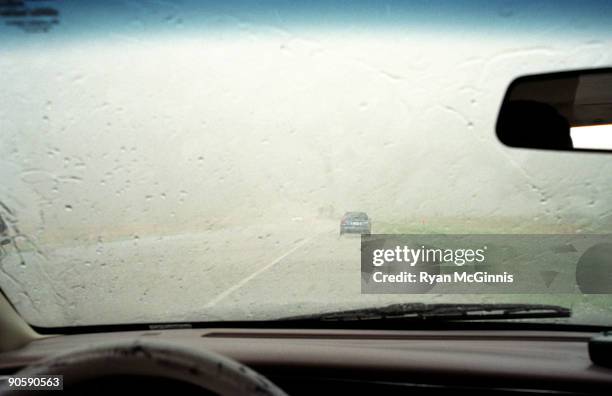 driving in rain - car interior no people stock pictures, royalty-free photos & images