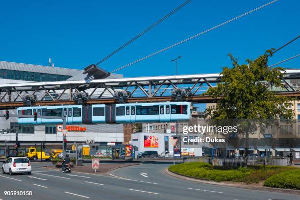 Wuppertal, North Rhine-Westphalia, suspension railway - Alter Markt Germany.