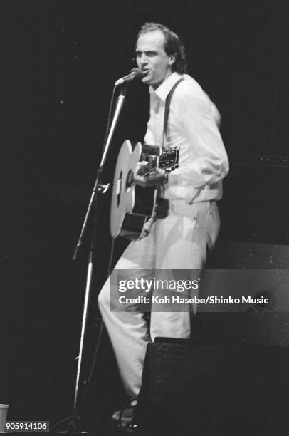 The California Live tour at Yokohama Stadium, September 11 Kanagawa, Japan. James Taylor.