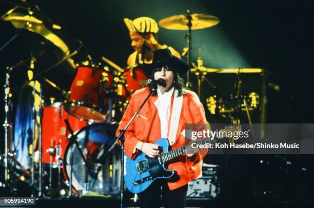 The Pretenders live at Nippon Budokan Hall, August 13 Chrissie Hynde.