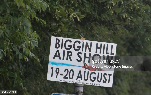 biggin hill air show in kent, england - biggin hill stock pictures, royalty-free photos & images