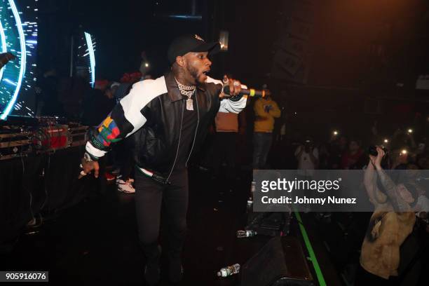 Tory Lanez performs at Irving Plaza on January 16, 2018 in New York City.