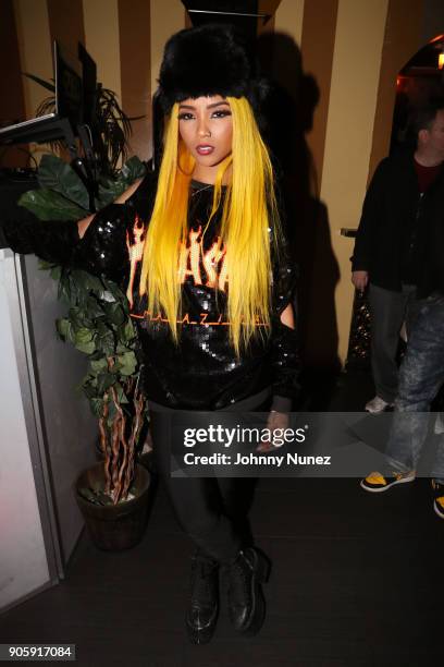 Scotty Rebel attends Peter Gunz Celebrity Birthday Celebration at Hayatynyc on January 16, 2018 in New York City.