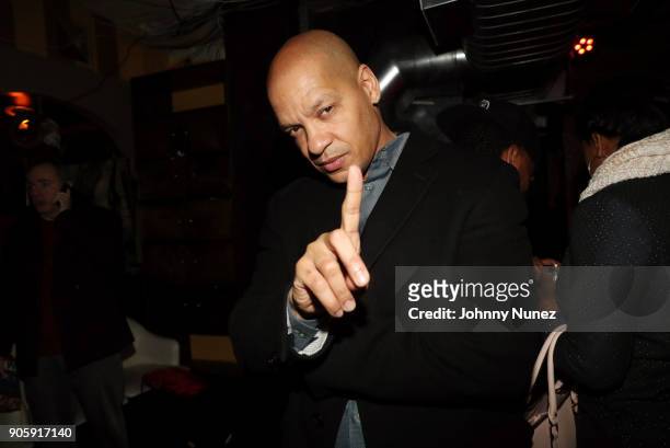 Peter Gunz attends his Celebrity Birthday Celebration at Hayatynyc on January 16, 2018 in New York City.