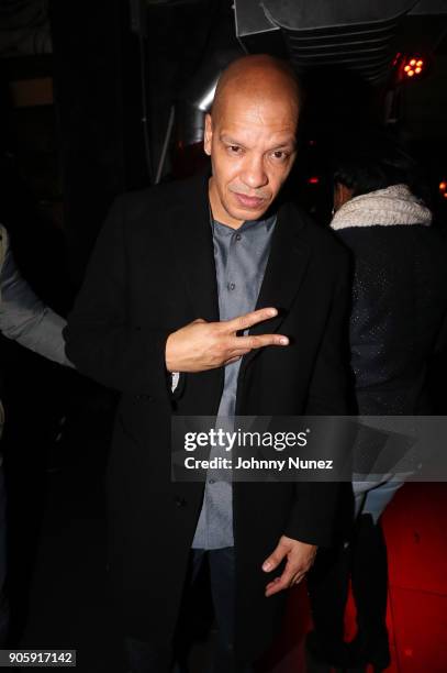 Peter Gunz attends his Celebrity Birthday Celebration at Hayatynyc on January 16, 2018 in New York City.