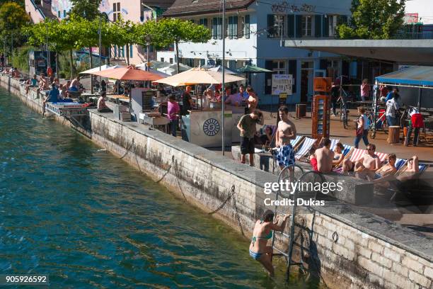 Zurich, Switzerland at the youth culture house Dynamo - Limmat.