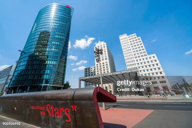 Berlin, Boulevard of Stars - Potsdamer Str. - Potsdamer Platz.