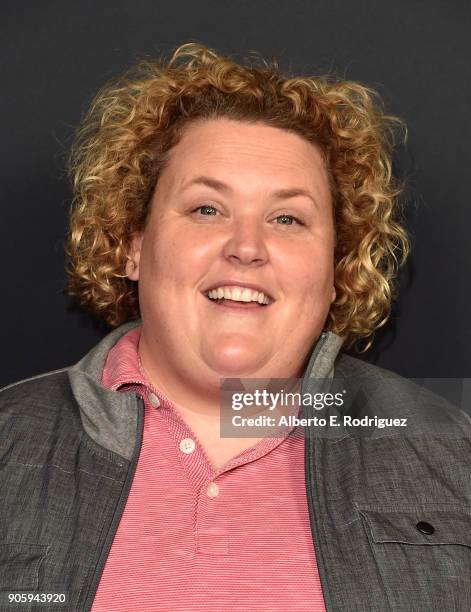 Actress Fortune Feimster attends the premiere of Roadside Attractions' "Forever My Girl" at The London West Hollywood on January 16, 2018 in West...