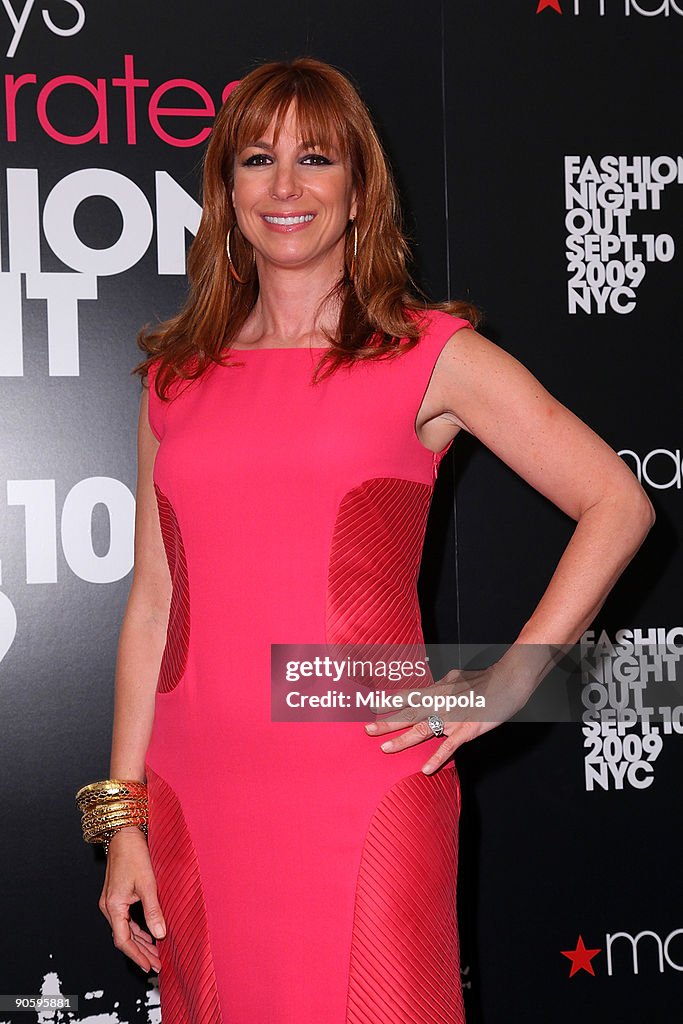 Jill Zarin Shoe Shops at the World's Largest Store on Fashion's Night Out