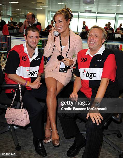 Tara Palmer Tompkinson attends the annual BGC Global Charity Day at Canary Wharf on September 11, 2009 in London, England.