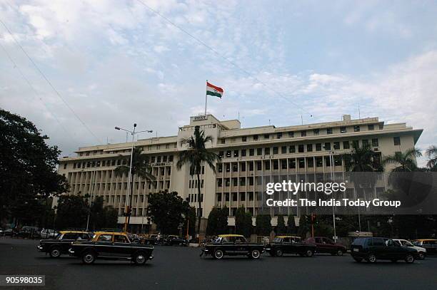 Ariel view of Maharashtra Vidhan Sabha in Mumbai