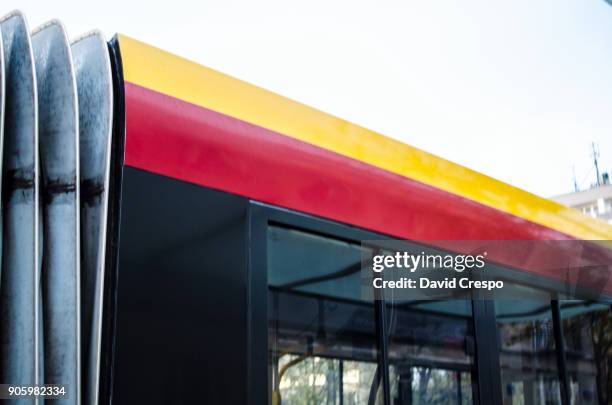 bus - warsaw bus stock pictures, royalty-free photos & images