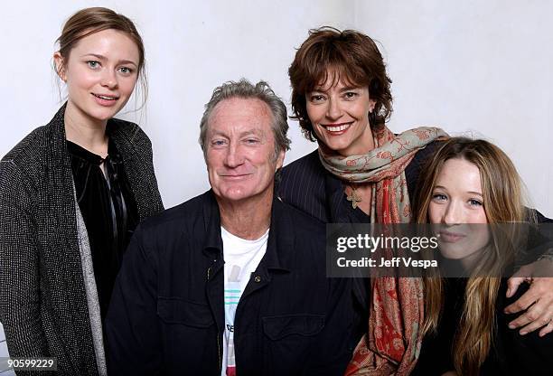 Actress Maeve Dermody, actor Bryan Brown, director Rachel Ward, and actress Sophie Lowe pose for a portrait during the 2009 Toronto International...