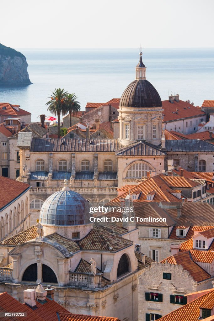 View over the Old Town from the City Walls, Dubrovnik, Croatia