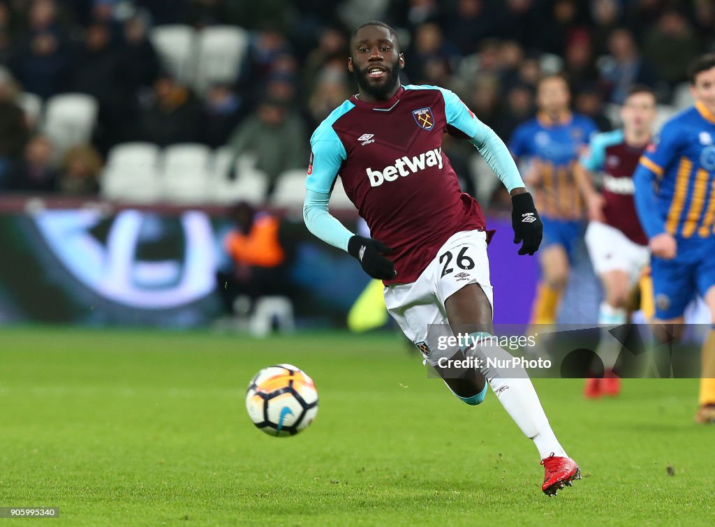 West Ham United v Shrewsbury Town - The Emirates FA Cup Third Round Replay