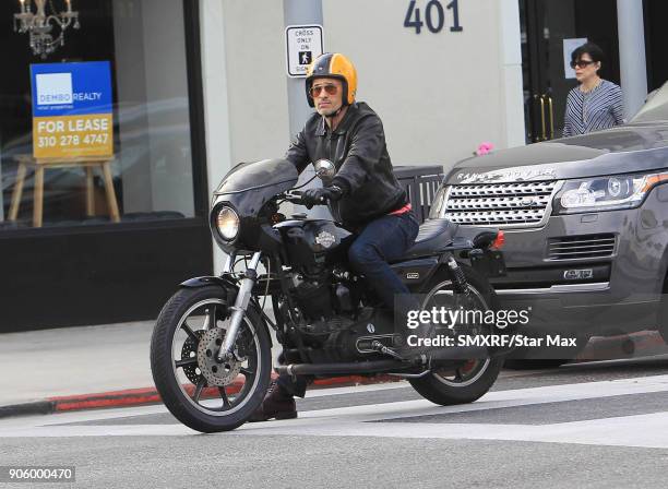 Actor Olivier Martinez is seen on January 16, 2018 in Los Angeles, CA.