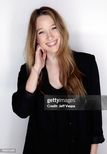 Actress Sophie Lowe poses for a portrait during the 2009 Toronto International Film Festival held at the Sutton Place Hotel on September 11, 2009 in...