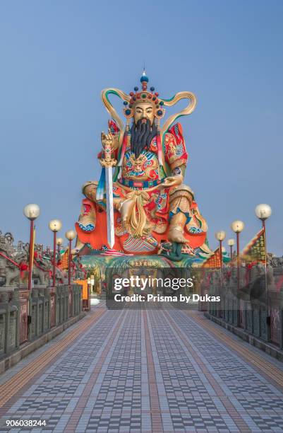 Taiwan, Kaohsiung City, Tsoying District, Lotus Pond, Xuantian Shang-di guardian of the north..