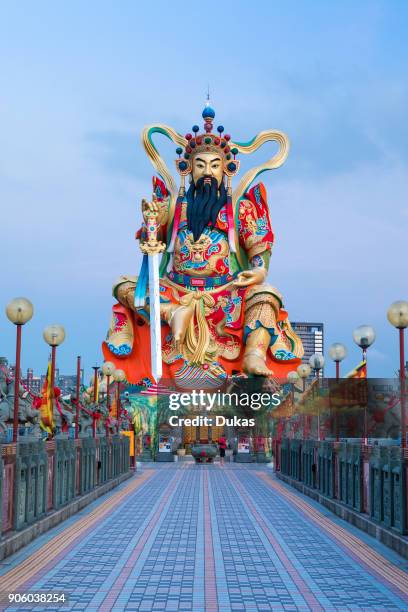 Taiwan, Kaohsiung City, Tsoying District, Lotus Pond, Xuantian Shang-di guardian of the north..