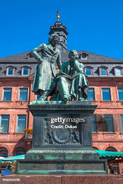 Hanau, Hesse, Brothers Grimm National Monument - Neustadt Town Hall.