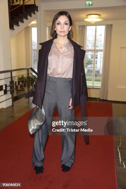 Anne Ratte-Polle during the Perret Schaad Presentation - Der Berliner Salon AW 18/19 at Kronprinzenpalais on January 17, 2018 in Berlin, Germany.