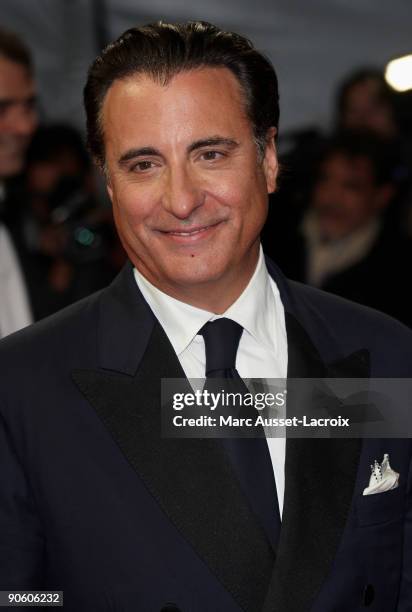 Actor Andy Garcia poses for the screening of the movie 'City Island' directed by US film director Raymond De Felitta at the 35th US film festival in...