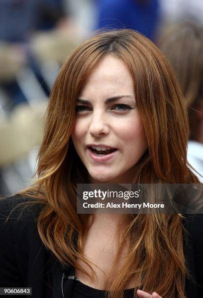 G Riley Actress Georgina Reilly attends the