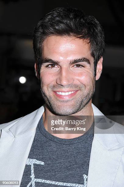 Actor Jordi Vilasuso attends the Los Angeles premiere of "The Final Destination" at the Mann Village Theatre on August 27, 2009 in Westwood, Los...