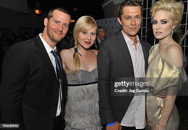Actor Graham Abbey, actress Kristin Booth, Director Peter Stebbings, actress Charlotte Sullivan arrive at the Toronto International Film Festival...