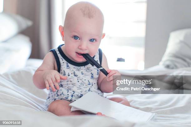 taking note - seborrheic dermatitis stock pictures, royalty-free photos & images
