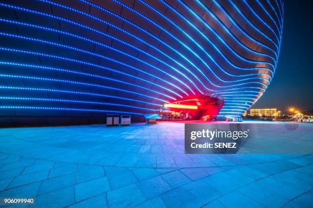 ordos museum, ordos museum, inner mongolia,china - ordos museum stock pictures, royalty-free photos & images